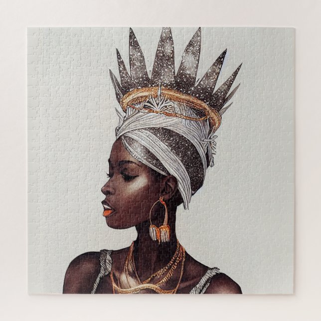 African Queen  Jigsaw Puzzle (Vertical)