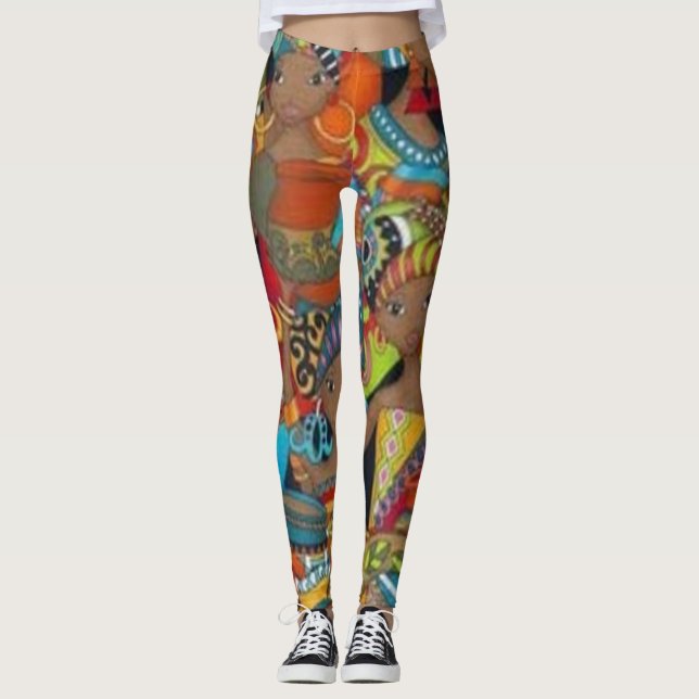 African Queen Leggings (Front)