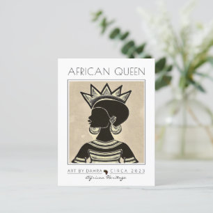 AFRICAN QUEEN POSTCARD