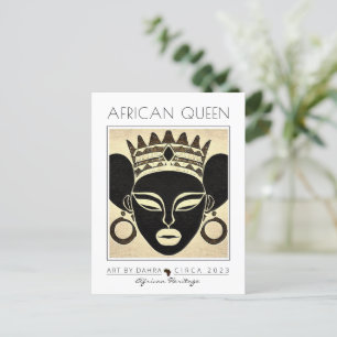 AFRICAN QUEEN POSTCARD