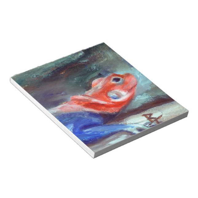 African Rainbow Lizard Notepad (Angled)