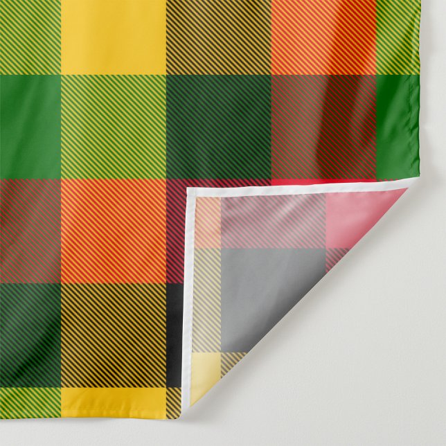  African Rasta Reggae Colours Plaid Pattern Design Tapestry (Creator Uploaded)