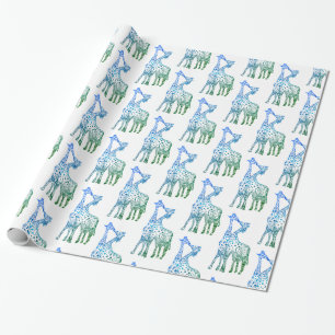 African Romance Wrapping Paper