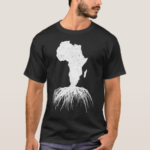 African Roots Art For Men Women Afrocentric Africa T-Shirt
