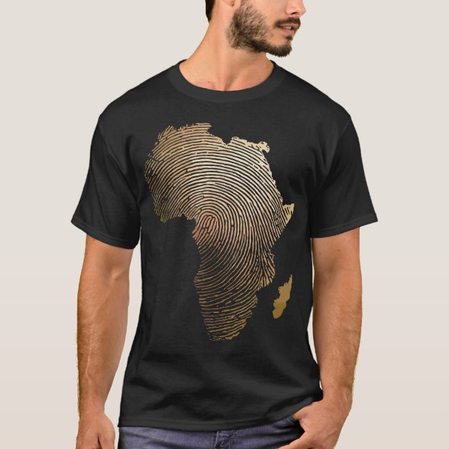  African Roots For Men Women Afrocentric  T-Shirt (Front)