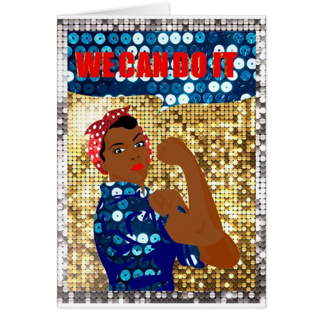 african rosie the riveter (Front)
