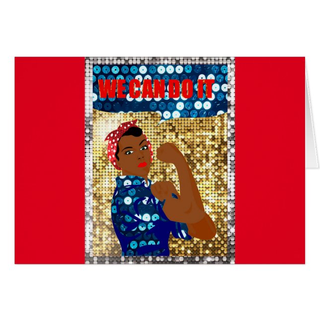 african rosie the riveter (Front Horizontal)