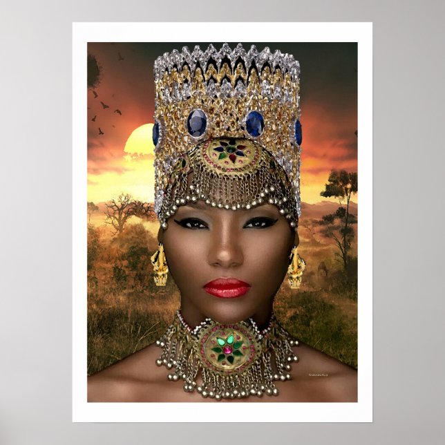 African Royalty Poster (Front)