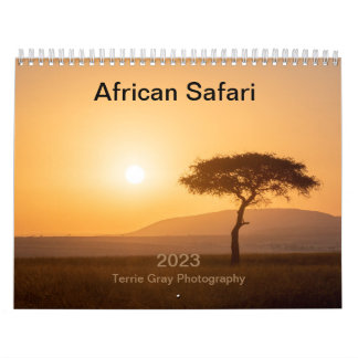 African Safari 2023 Calendar