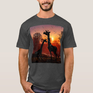African Safari Animal Gift Giraffe T-Shirt