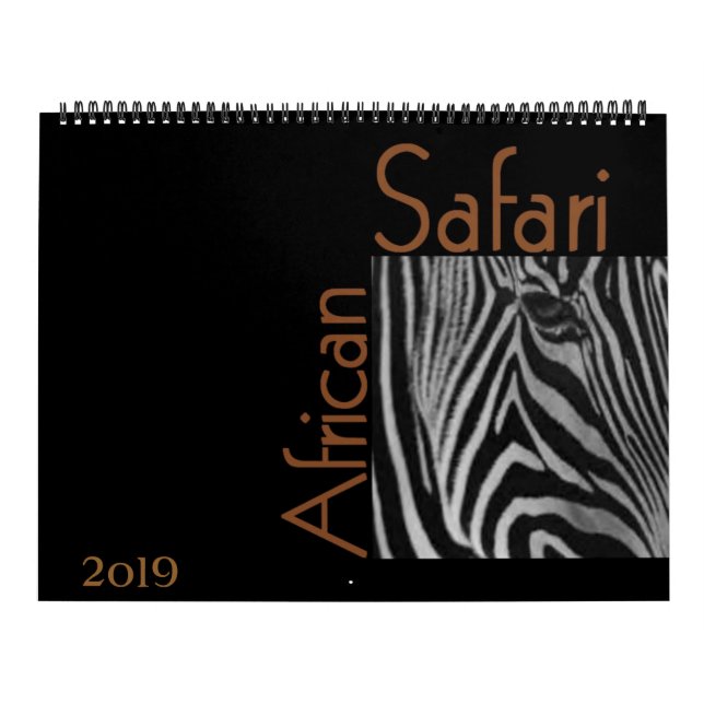 African Safari Calendar (Cover)
