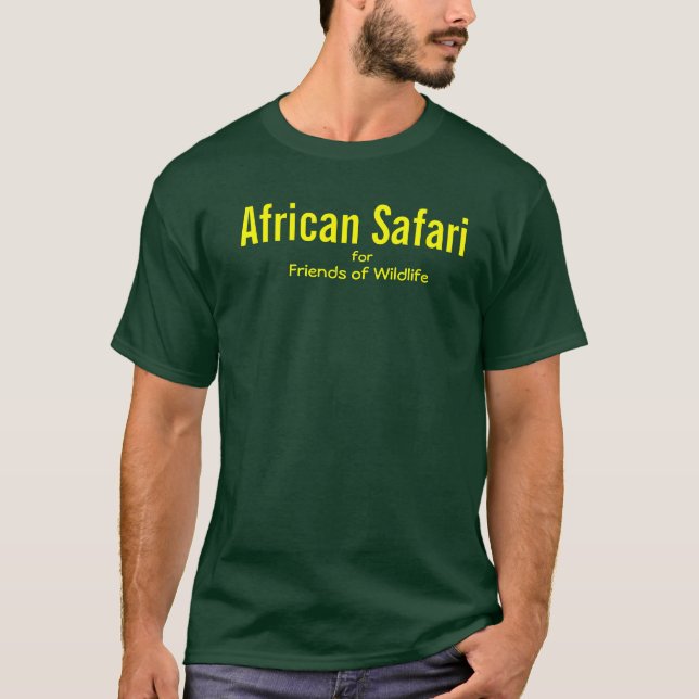 African Safari  FFWG T-Shirt (Front)