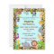 African Safari - First Birthday Party Invitation
