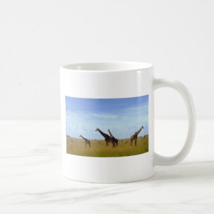 African Safari Giraffes Beautiful amazing cute Coffee Mug