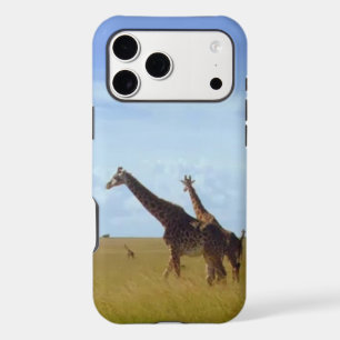 African Safari Giraffes iPhone 17 Pro Max Cases