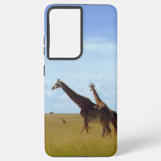 African Safari Giraffes Nairobi National Park Samsung Galaxy Case