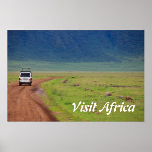 African safari poster