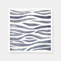 African Safari | Watercolor Zebra Pattern