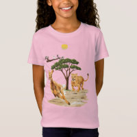 african safari wildlife lion deer nature design