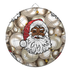 african santa claus dartboard