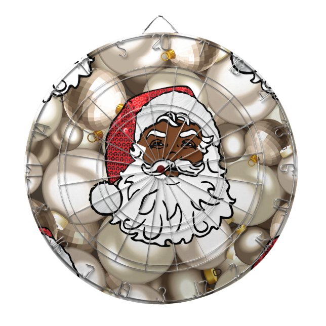 african santa claus dartboard (Front)