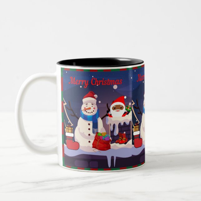 African Santa mug (Left)