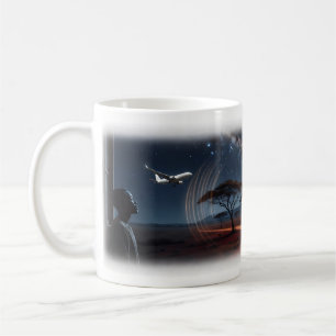 African Savanna Milky Way Farewell Night Mug