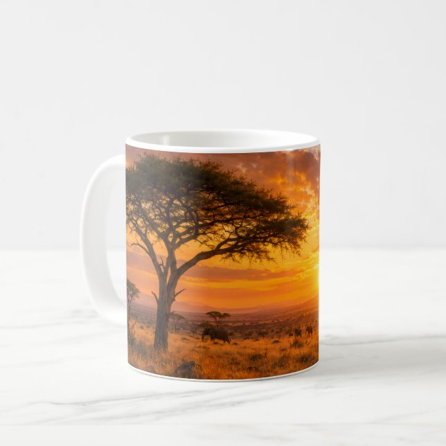 African Savanna Mug (Front Left)