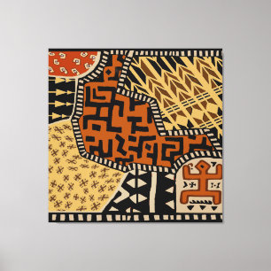 African Shaman Earth Spirits Canvas Print