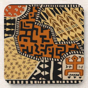 African Shaman Earth Spirits Coaster