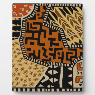 African Shaman Earth Spirits Plaque