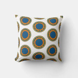African Shweshwe  Cushion