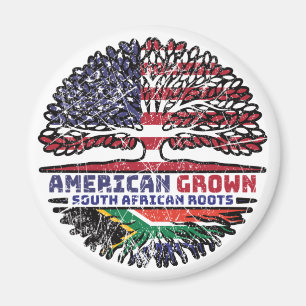African South Africa US American USA United States Magnet