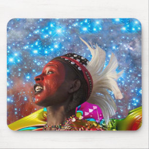 African Star Dreamer Mouse Mat