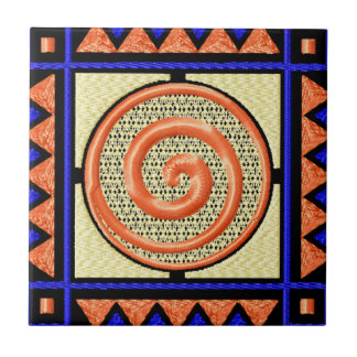 African Style Ceramic Tile