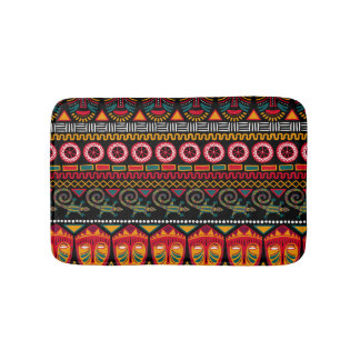 African Style: Decorative Pattern Delight. Bath Mat