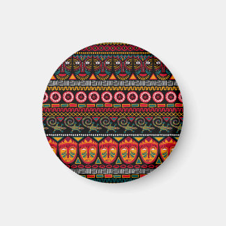 African Style: Decorative Pattern Delight. Magnet