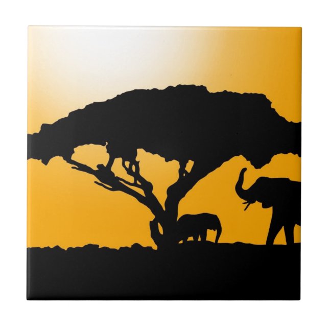 African Style Tile (Front)