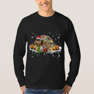African Sulcata Tortoise Santa Christmas Lovers Xm T-Shirt