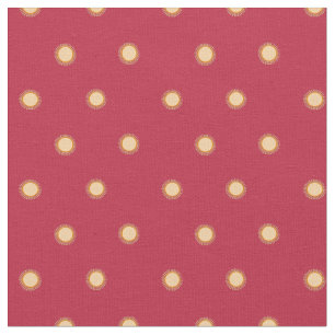 African Sunflower - Scarlet Gold - Fabric 