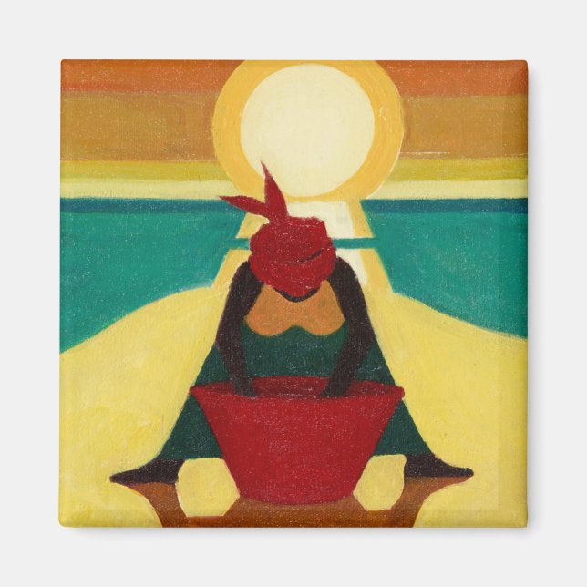 African Sunset 2009 Magnet (Front)