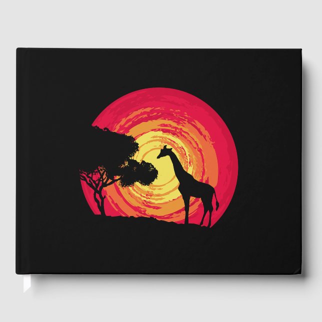 African sunset guest book (Front)