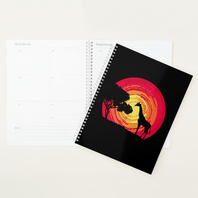African sunset planner (Display)