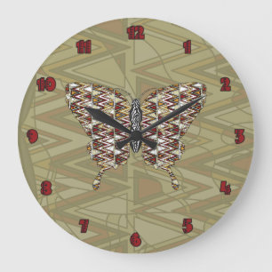 African Swallowtail Clock