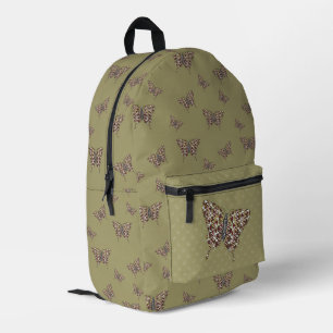 African Swallowtail Printed Backpack