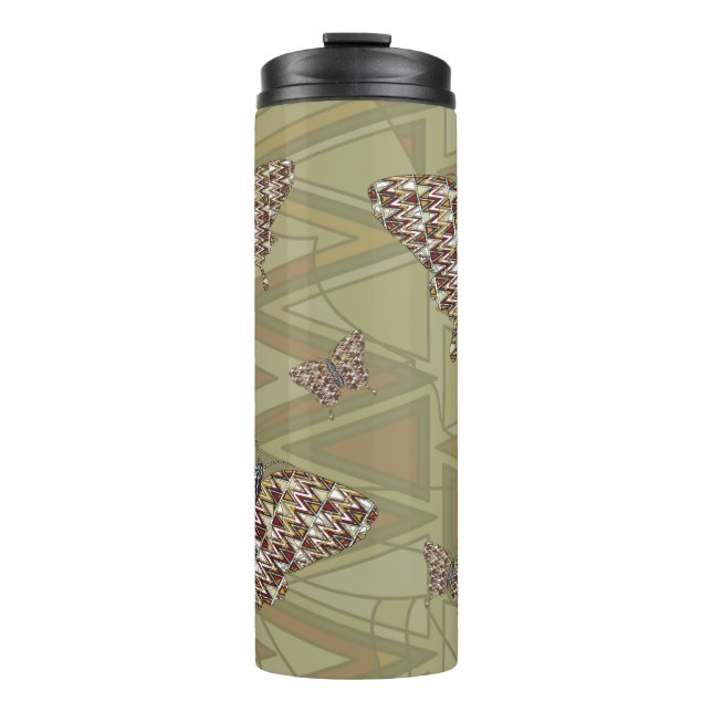 African Swallowtail Thermal Tumbler (Front)
