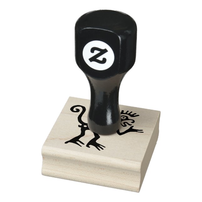 african symbolic rubber stamp (Stamp)