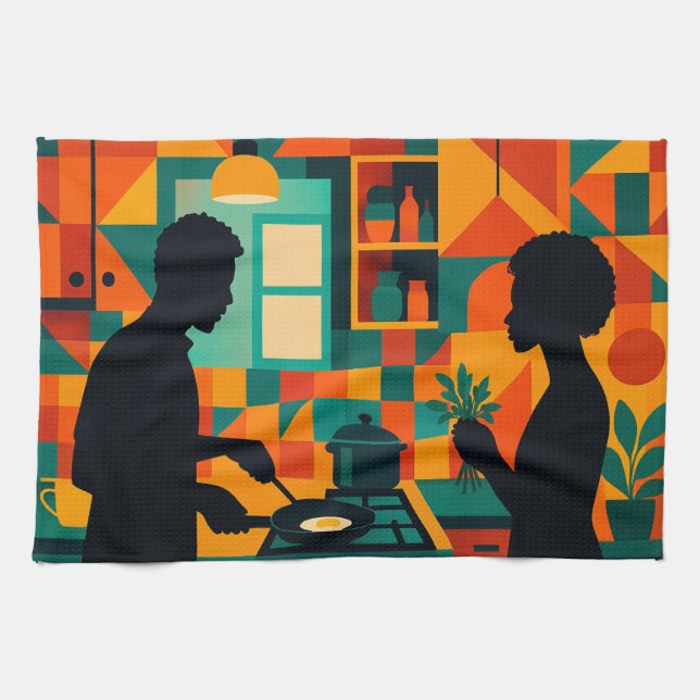 AFRICAN TEA TOWEL (Horizontal)