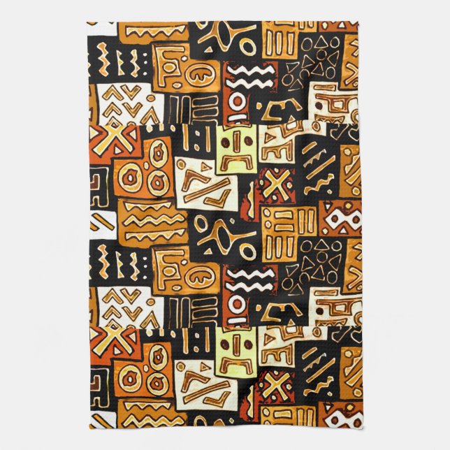  African  Tea Towel (Vertical)
