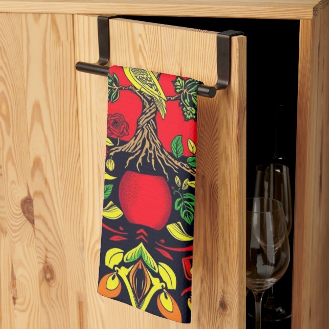 AFRICAN TEA TOWEL (Thirds Fold)